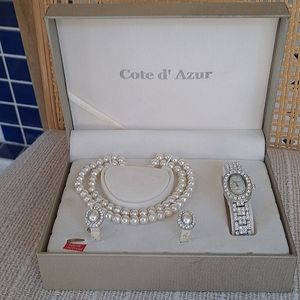 Cote d'Azur NIB jewelry set